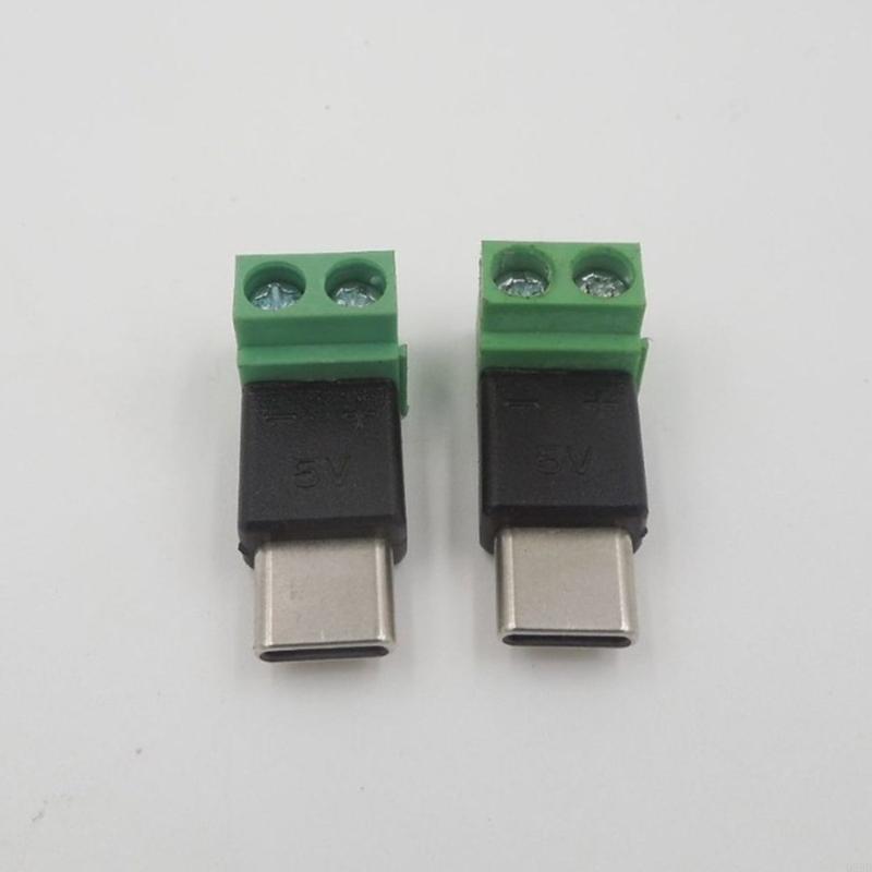 Electronics And Gadgets C - Adaptador de Terminal verde sin soldadura