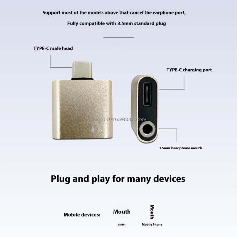 Electronics And Gadgets C - Simultáneo carga y sonido Adaptador USB