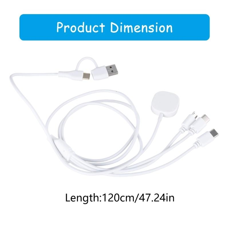 Cable carga múltiple USB C 4 e - Electronics And Gadgets C reseña y precio