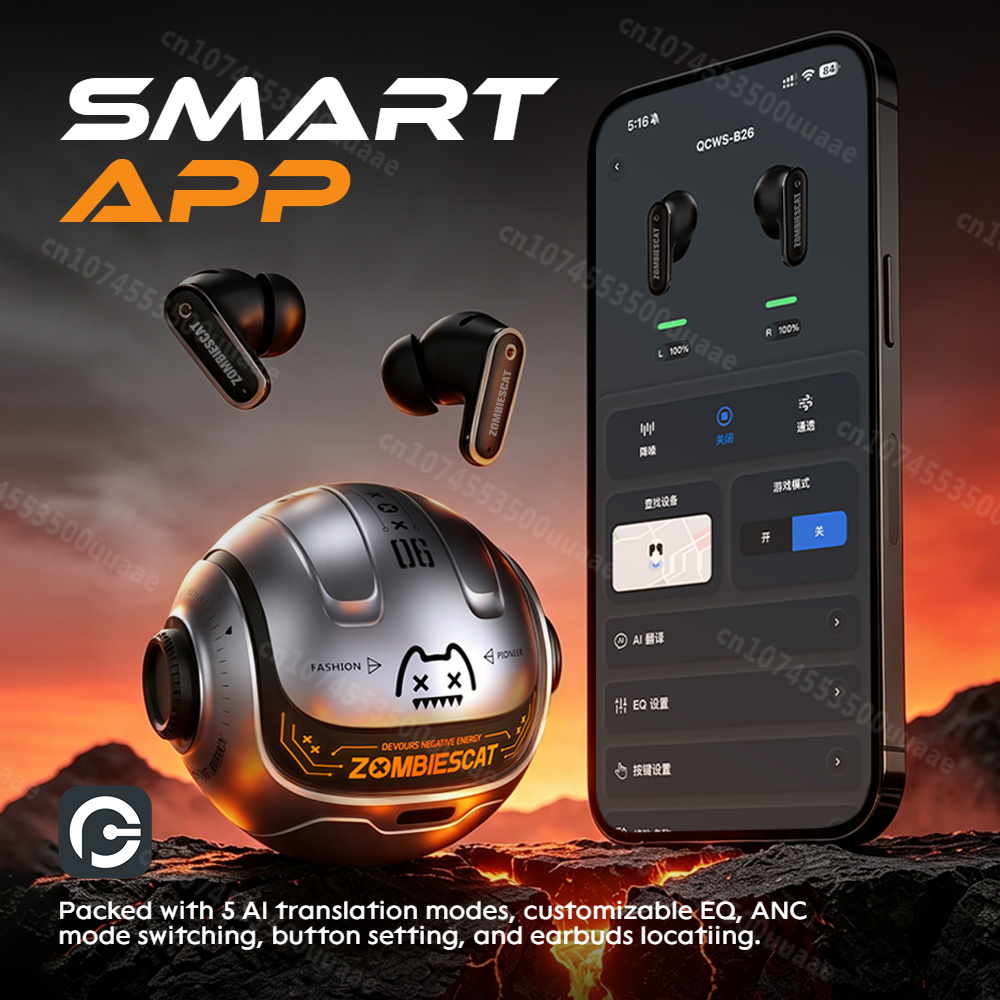 Audífonos Inalámbricos ZOMBIES - Earbuds Anc Wireless reseña y precio