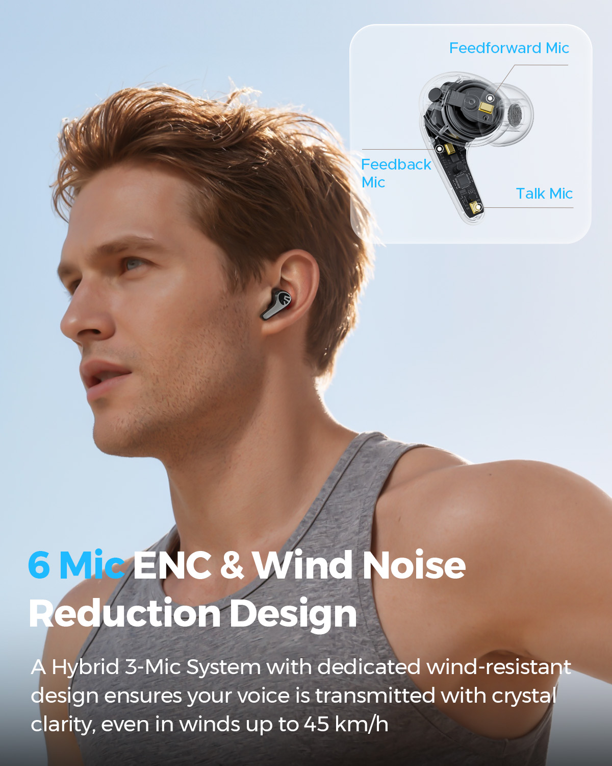 Audífonos Inalámbricos SOUNDPE - Earbuds Anc Wireless reseña y precio