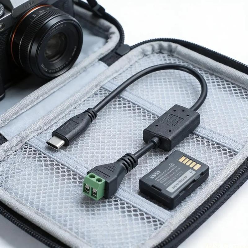 Cable carga macho M5TD 2 pines - Electronics And Gadgets C reseña y precio