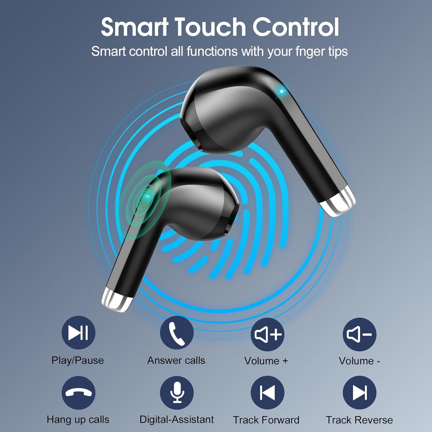 Auriculares inalámbricos T6 Bl - Earbuds Anc Wireless reseña y precio