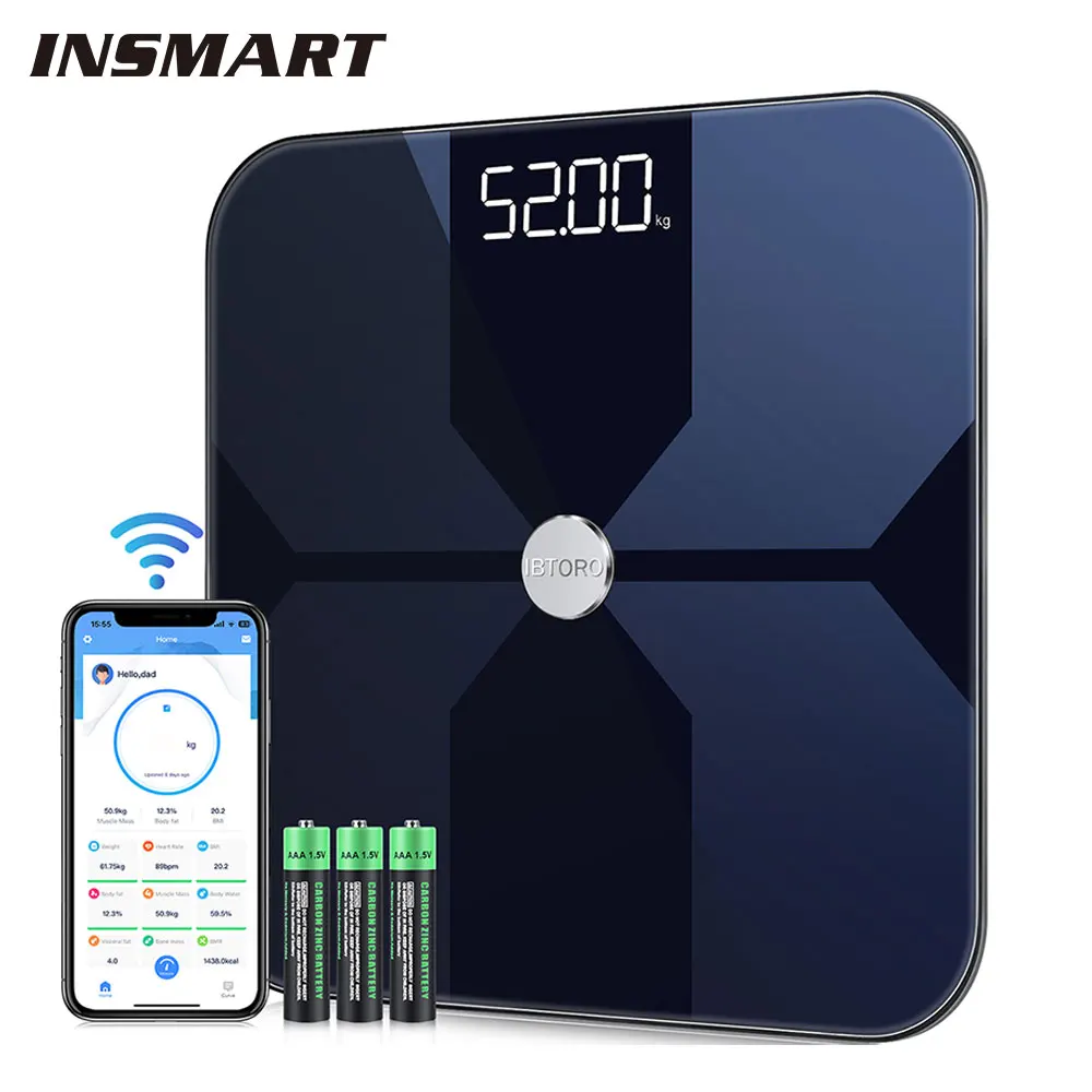 Báscula de grasa corporal Wifi - Body Fat Scale Smart reseña y precio