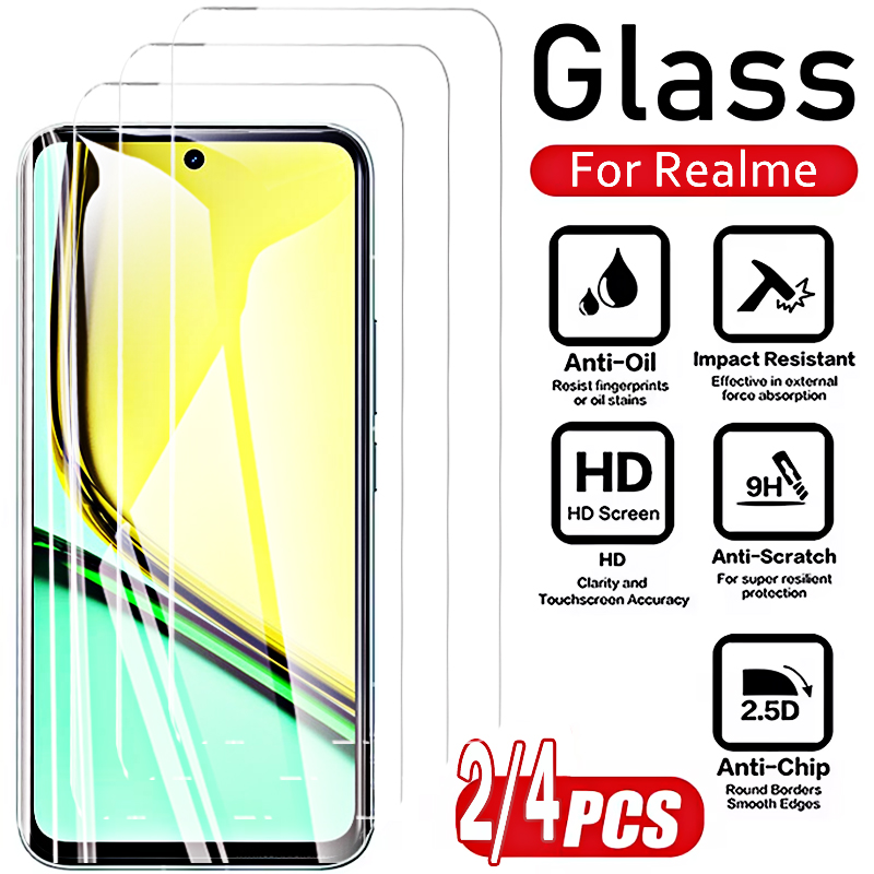 Protector de pantalla de vidri - Realme C67 reseña y precio