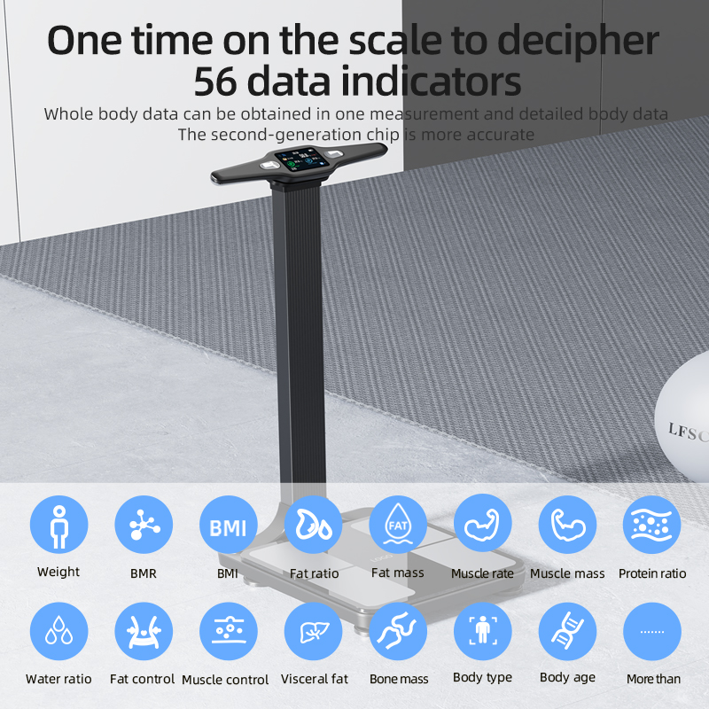 Nuevo analizador de báscula in - Body Fat Scale Smart reseña y precio