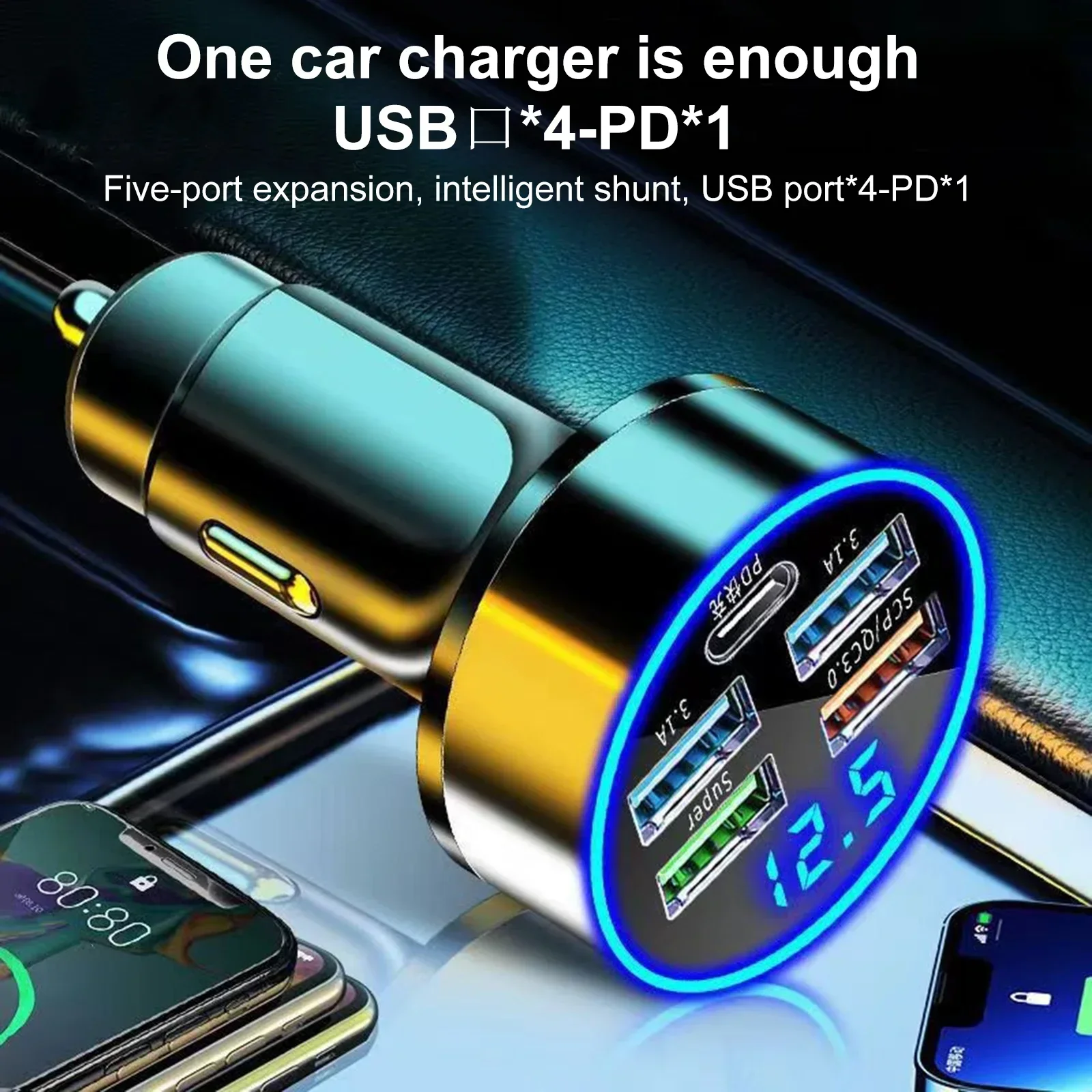 Cargador de coche de carga súp - Election Electronics & Gadgets Store Woocommerce Theme reseña y precio